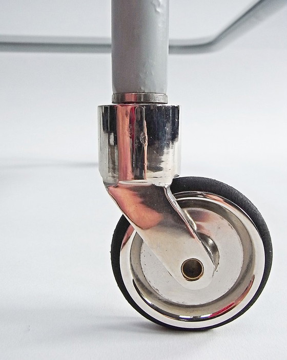 Image 1 of Ever Ready, barwagen, serveerwagen, Lambert, blauwgrijs, glas