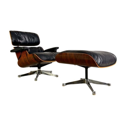 Original Herman Miller Eames Lounge chair Vitra Sessel + Ottoman