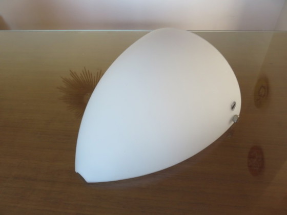 Image 1 of Wandlamp "Kvintett" van IKEA, 1995, wit opaline glas