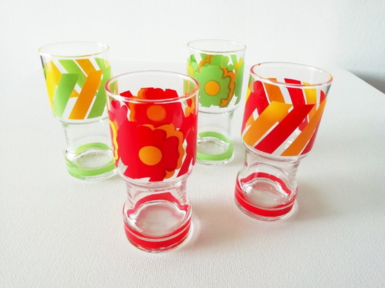 Image 1 of Long drink glasses 1970s