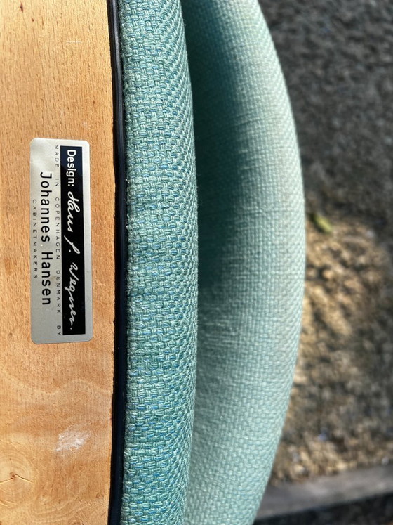 Image 1 of RAR 2X Hans Wegner JH 47-2 bureaustoel, 1980, Denemarken XL