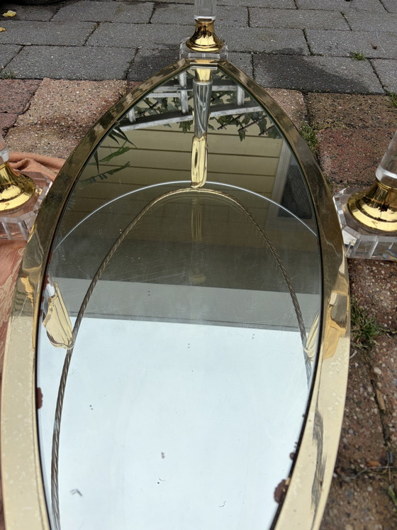 Image 1 of Hollywood regency coffee table Italiaans Ca.1975