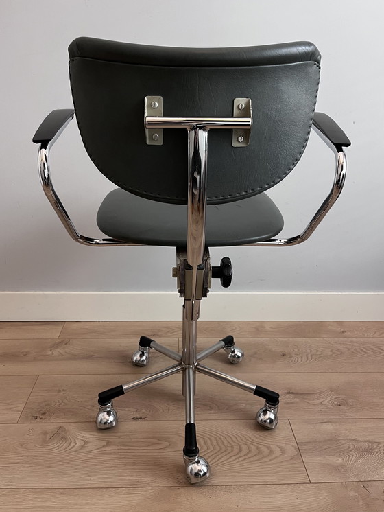 Image 1 of Bellissima sedia da ufficio Gebr. de Wit 3311 - su ruote