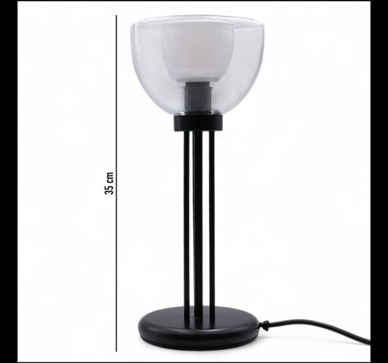 Lampada da tavolo H&H Lifestyle "Eye Light" Space Age, 1970s – Lampade da tavolo, Vetro, Metallo (photo 3 of 7)