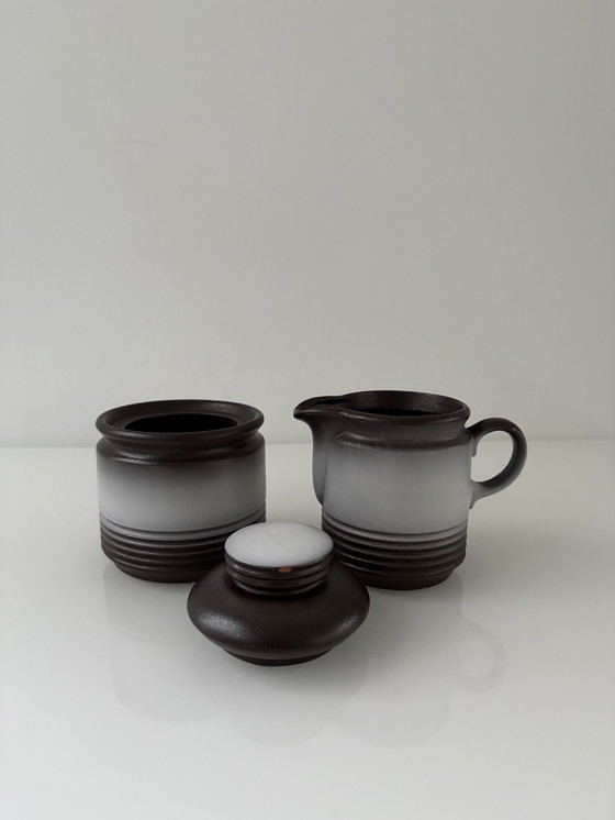 Image 1 of Retro Vintage 1970’s Suiker- en Melkset