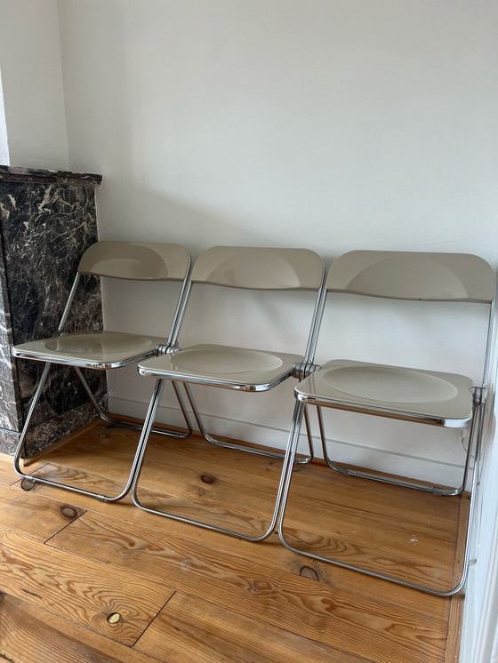 Image 1 of Piretti Plia Chair 3x - Vintage Design