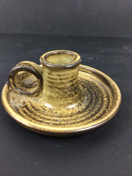 Sandstone candle holder by Albert Breton – Porcelain (photo 4 of 6)