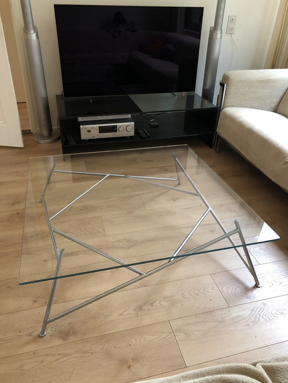 Image 1 of Table basse Harvink modèle Mikado 100x100 cm