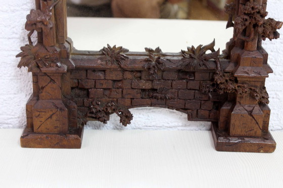 Image 1 of Ancien et rare miroir de J.GROSSMANN XIXeme siècle