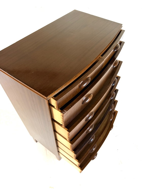 Cassettiera vintage XXL in noce danese degli anni '60 – Cassettiere, Wood (photo 5 of 11)