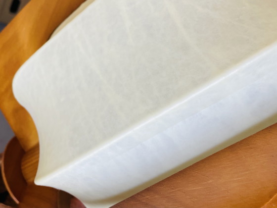 Image 1 of Lampada a sospensione in legno portoghese di metà secolo, anni '60