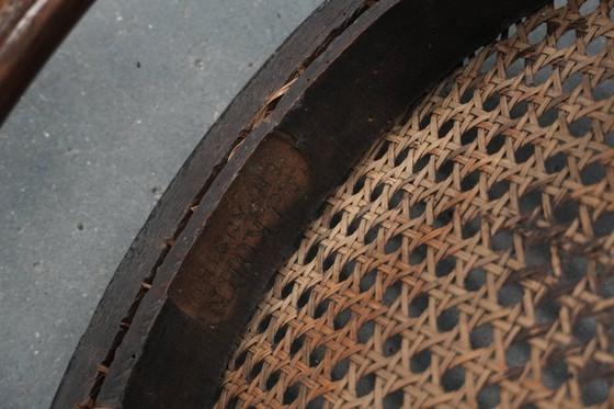 Image 1 of 6 x Wooden vintage bistro chair, Jacob & Josef Kohn Wien