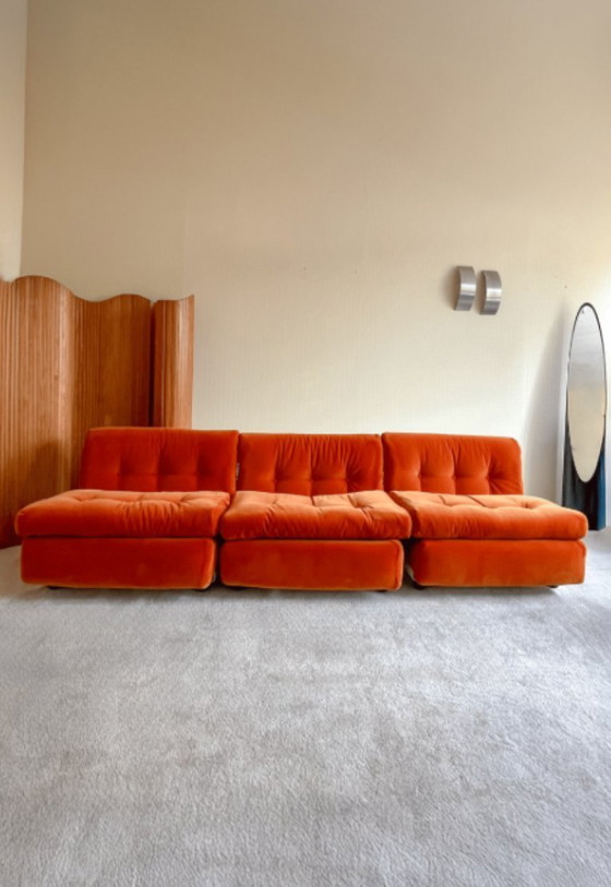 Image 1 of Poltrona modulare “Amanta” disegnata da Mario Bellini per B&B Italia, circa 1970