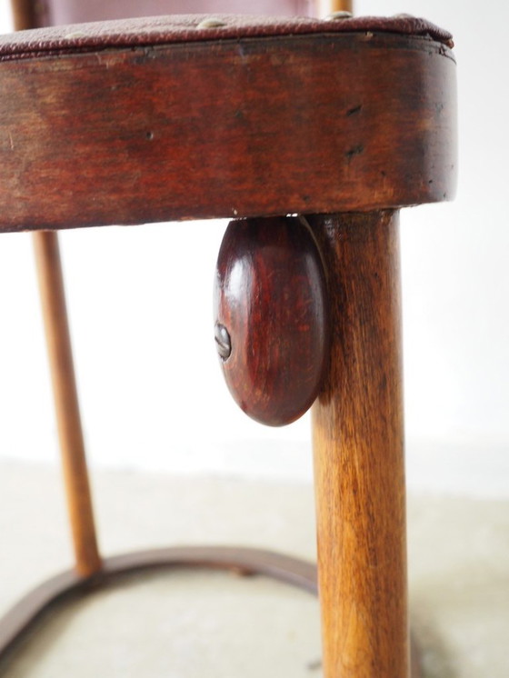 Image 1 of Fledermaus stoel - Josef Hoffmann, geproduceerd door THONET