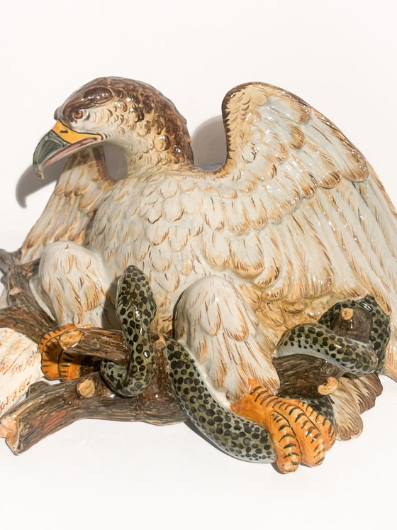 Étagère murale en céramique Ginori pour fleurs - Douche en forme d'aigle – Objets déco, Ceramic (photo 4 of 14)