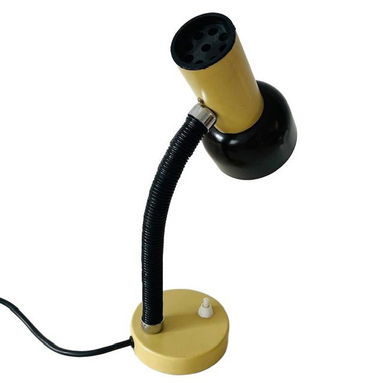 Image 1 of Vintage Gooseneck desk lamp Banana Split Massive gooseneck 1970's