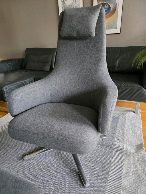 Vitra Repos Lounge chair with Ottoman 