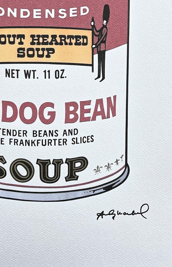 Naar Andy Warhol, Campbell's Soup - Hot Dog Bean, jaren 1980, lithografie – Litho's & Zeefdrukken, Plastic (photo 4 of 7)