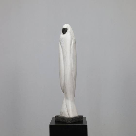 Image 1 of Scultura in marmo di Paul Simons, anni '80
