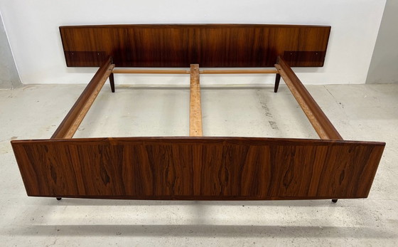 Image 1 of Letto galleggiante in palissandro danese di Sannemans Møbelfabrik