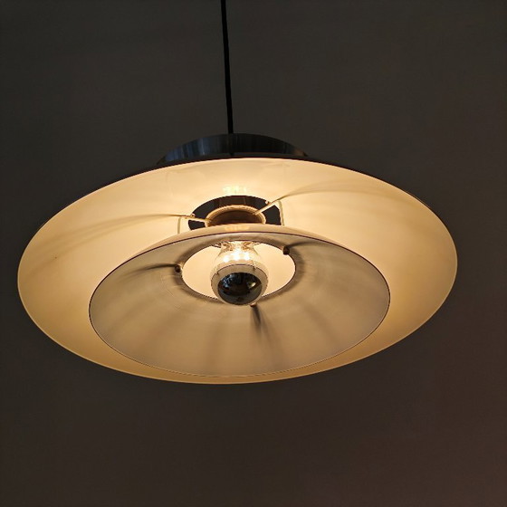 Image 1 of Vintage Danish bowl pendant lamp