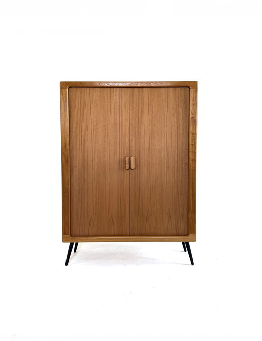 Buffet haut vintage en teck, Silkeborg Møbelfabrik '70