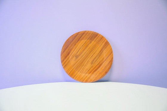Vintage Teak Charger Plate – Table accessories, Wood (photo 3 of 6)