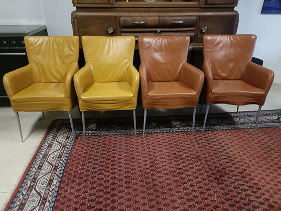 Image 1 of 4 lussuose sedie in pelle