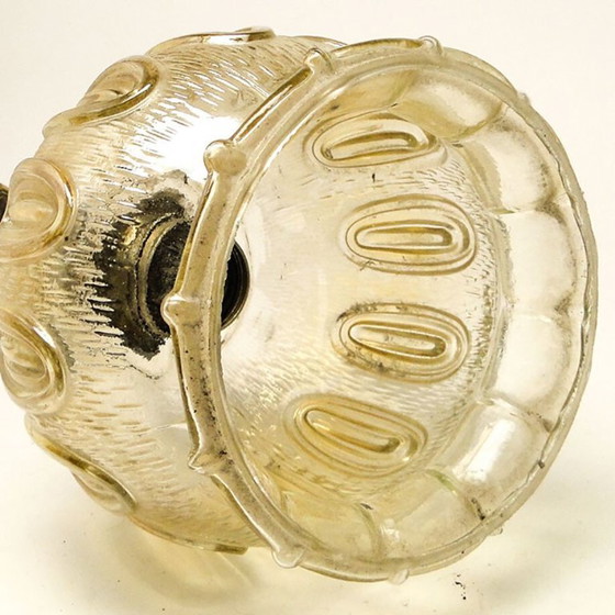 Pendant Lamp from Polam, Poland, 1970s – Glass, Metal (photo 7 of 11)