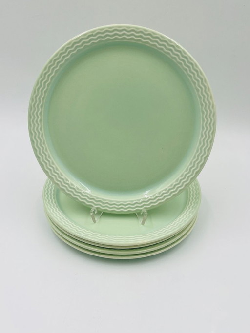 Set of 5 Villeroy & Boch Ondine dessert plates – servies, Ceramic