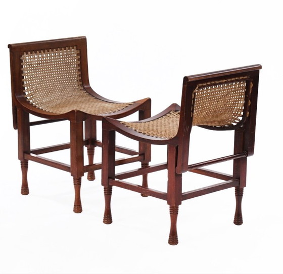 Image 1 of Pareja de sillas infantiles Mid century