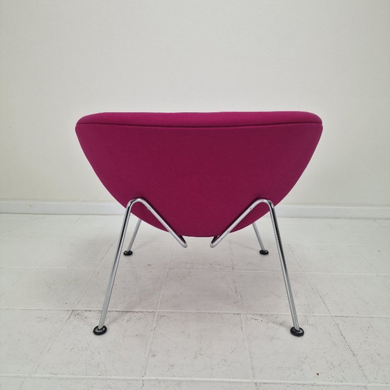 Image 1 of Silla Orange Slice con otomana de Pierre Paulin para Artifort, años 80