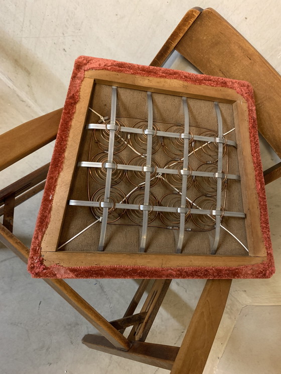 Image 1 of Ensemble de 2 chaises de l'école d'Amsterdam / Art Deco.