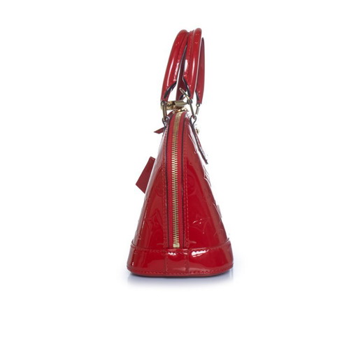 Louis Vuitton, Monogramm Vernis Alma BB in Cerise – top handle tassen, Calfskin (photo 2 of 13)