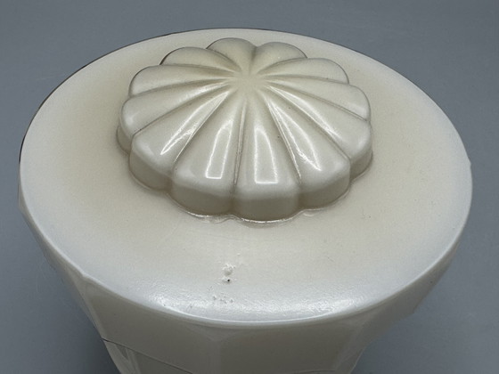 Image 1 of Thabur plafondlamp in crème glas