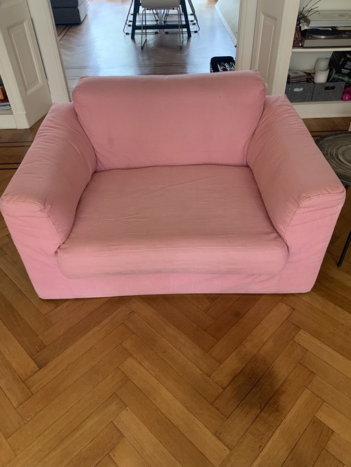 Roze love seats van Gelderland 