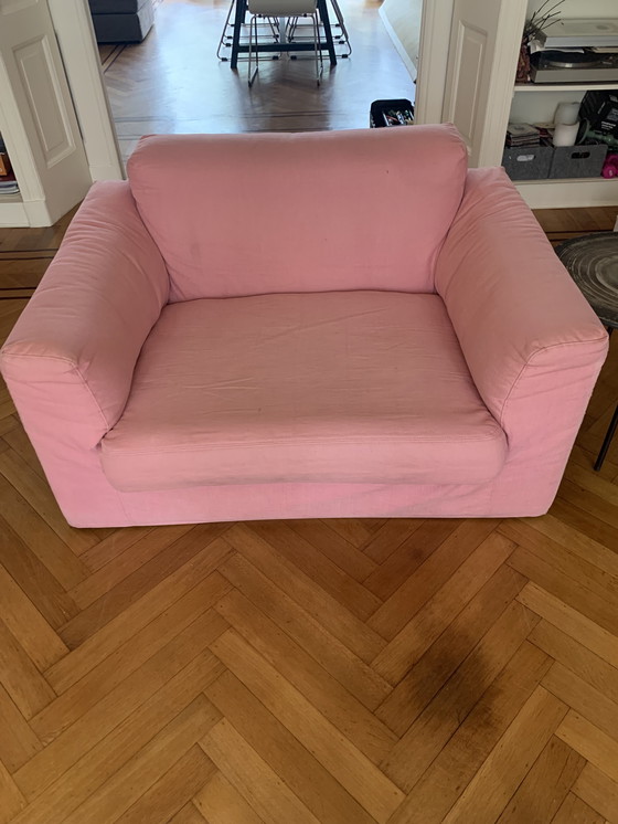 Image 1 of Roze love seats van Gelderland 