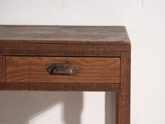 Antiker japanischer Konsolentisch aus Holz – Japan, circa 1930 – Schreibtisch, Iron (photo 27 of 40)