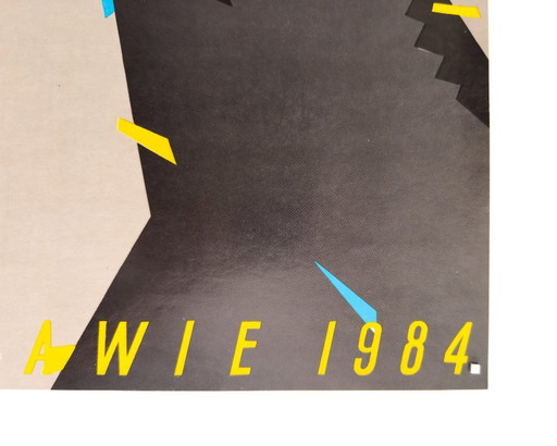 Sonata Belzebuba – Original Polish Theatre Poster (1983) - Czesław Kościelniak | Teatr Wielki Warsaw | Large Format (67 × 95 cm)