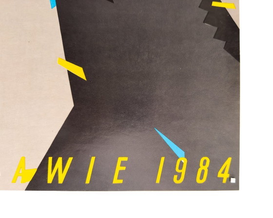 Image 1 of Sonata Belzebuba – Originele Poolse theaterposter (1983) - Czesław Kościelniak | Teatr Wielki Warschau | Groot formaat (67 × 95 
