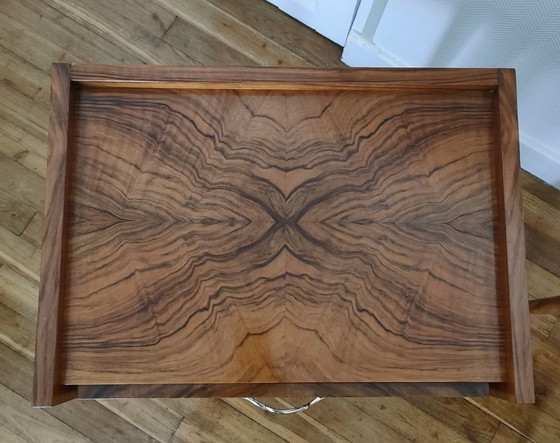 Image 1 of paire de chevets bois placage remarquable années 60