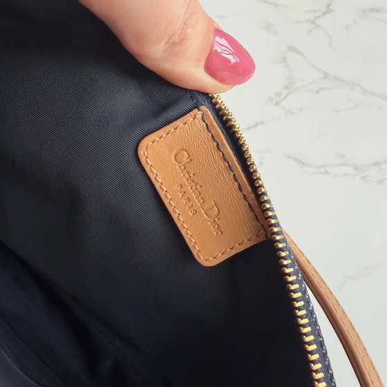 Christian Dior pochette de mezclilla Saddle – Clutches, Cuero, Denim, Vintage (photo 10 of 13)