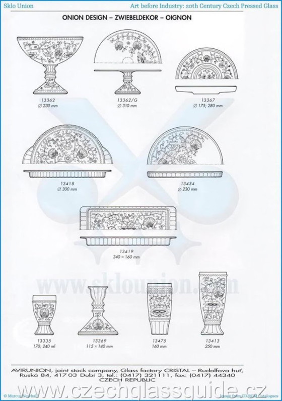 Image 1 of Vintage Cibulak Glass Vase by Pavel Panek: Mid-Century Modern Czech Design