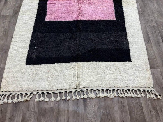 Alfombra tradicional artesanal de pura lana natural, hecha a medida, tamaño 2/3 m. – Aime Té, Wool (photo 4 of 5)