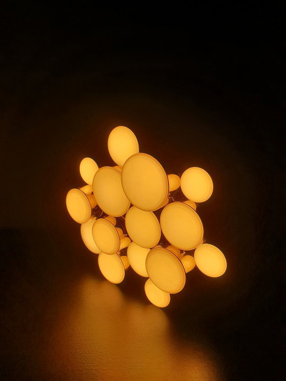 Image 1 of Vintage Ikea SÖDERSVIK Lamp: Chrome Space Age Light