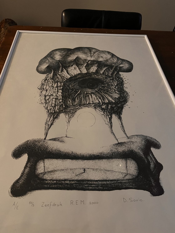 Image 1 of Sérigraphie D Sovic