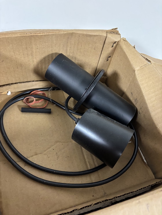 Image 1 of Unique: Vintage Glashütte Limburg Pendant Lamp 'New Old Stock' (New in Box!)