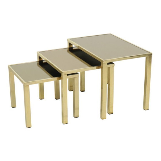 Image 1 of Nesting tables Belgo Chrom 23kt Gold Gilded