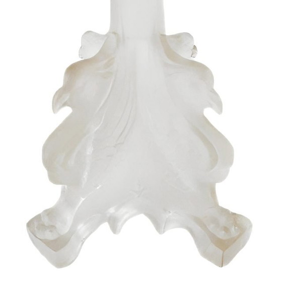 Image 1 of Vintage Kristallleuchter Griffin Val Saint Lambert 1920er Jahre