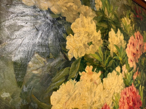 Image 1 of Léonie Mottart-van Marcke - Oil painting